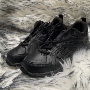 New Kids Black Reebok Shoes
